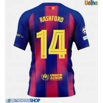 Maglie da calcio Barcelona Marcus Rashford #14 Prima Maglia 2025-26 Manica Corta
